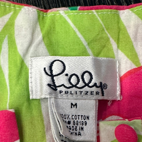 Lilly Pulitzer Pink and Green Mini Dress - Picture 4 of 6